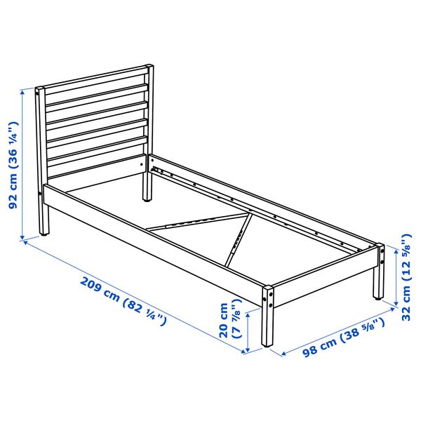 IKEA, дополнительный ракурс - схема-чертеж с размерами