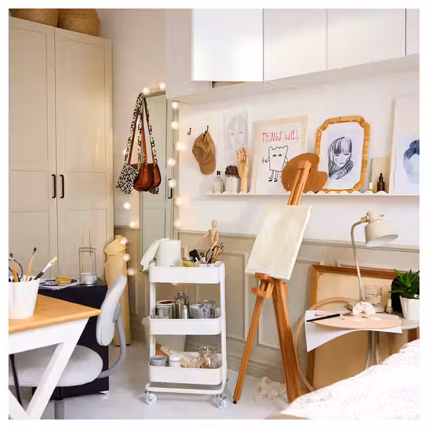 DAGGKAPRIFOL ДАГГКАПРИФОЛ Полка для картин - белый 49 см - фото 4