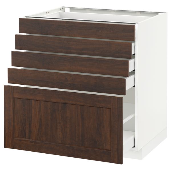 IKEA, вид спереди - схема-чертеж с размерами