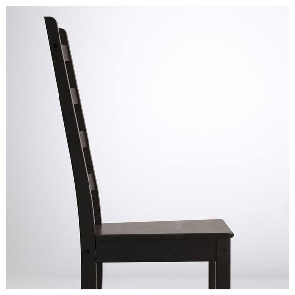 Стул КАУСТБИ, коричнево-чёрный - фото 3