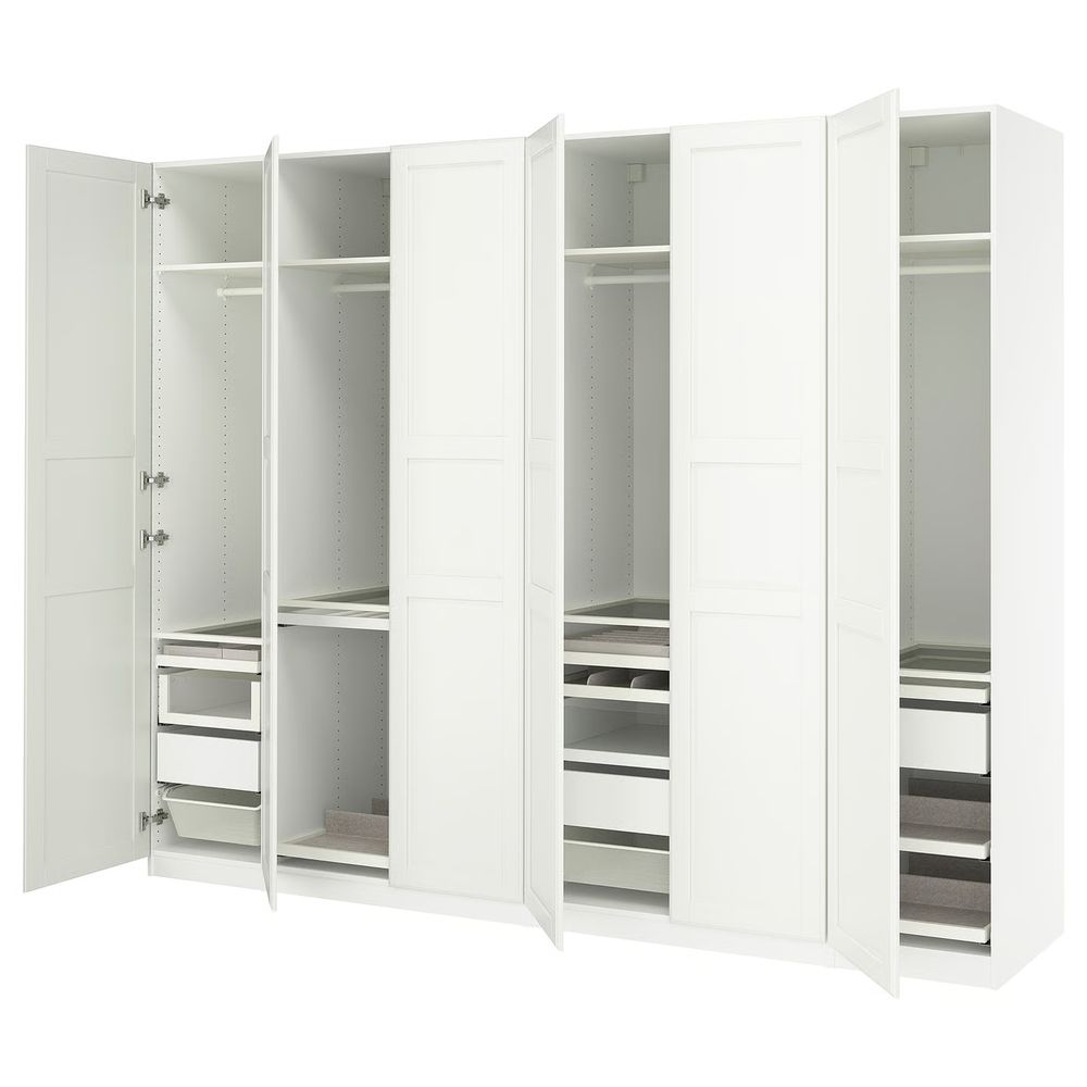 IKEA, вид спереди - схема-чертеж с размерами