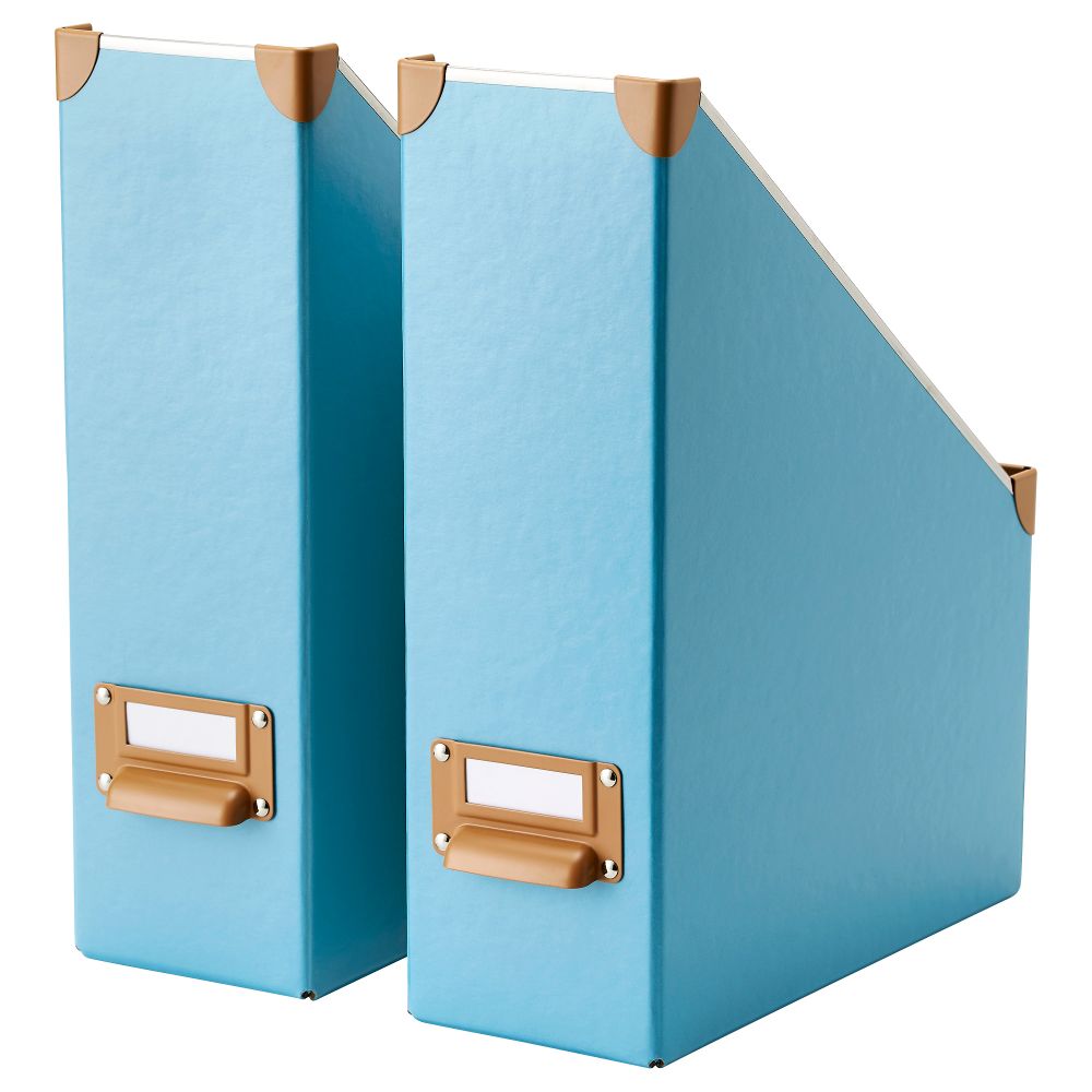 Подставка для журналов ФЬЕЛЛА, синий - фото 1