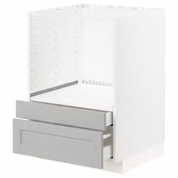 METOD / MAXIMERA Напольн шк д/комб СВЧ/ящики - фото 1