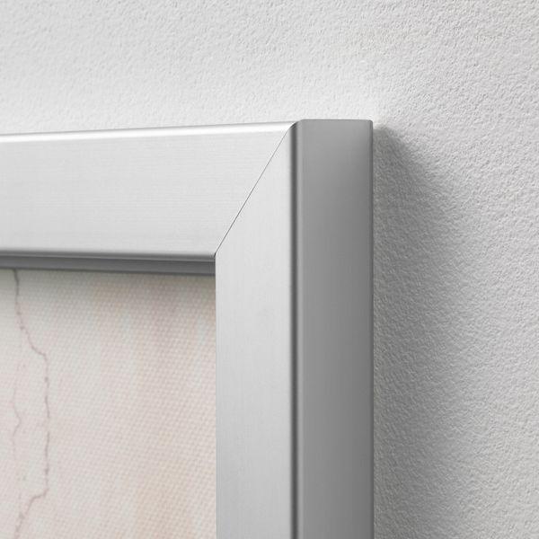 Картина с рамой, Прикосновение/цвет алюминия 140x56 см IKEA BJÖRKSTA БЬЁРКСТА 492.984.24 - фото 4