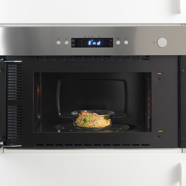 Контейнер для продуктов, круглой формы, стекло, 400 мл IKEA IKEA 365 + HJÄLTE ИКЕА 365 + ЙЭЛТЕ 503.591.95 - фото 6