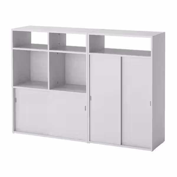 SPIKSMED СПИКСМЕД Комбинация шкафов - светло-серый 137x32x96 см - фото 1