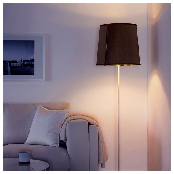 Абажур СУННЕМО, темно-коричневый, золотой (45 см) - фото 4