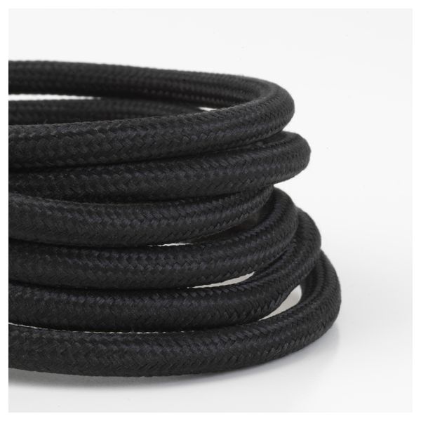 Шнур-подвес СЕКОНД, черный текстиль (1.8 м) - фото 2