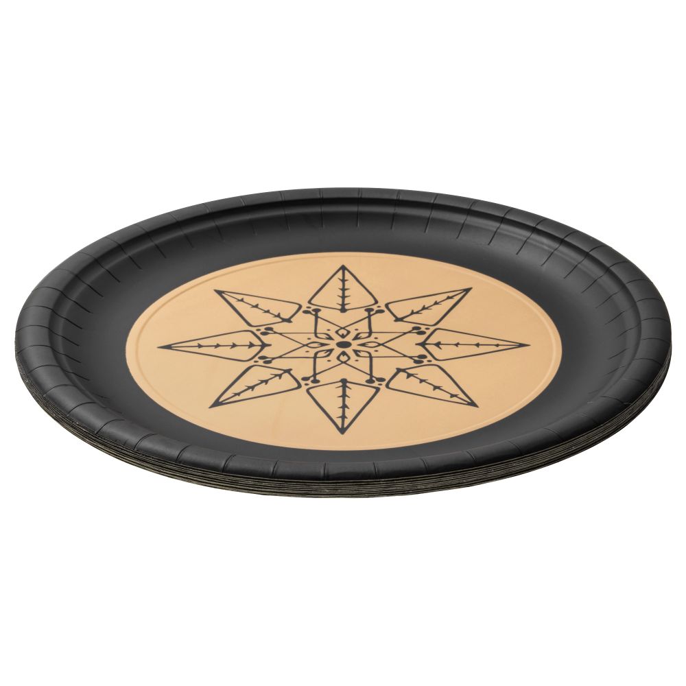 Тарелка бумажная ВИНТЕР 2016 (26 см) - фото 1