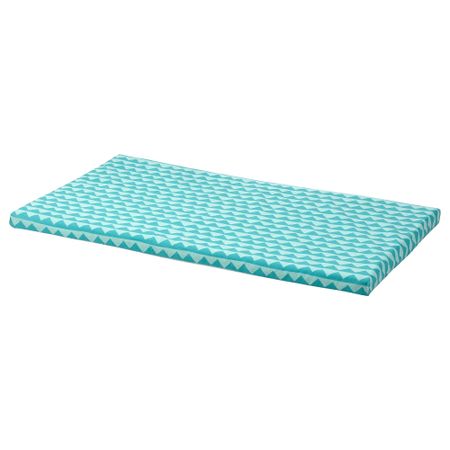 Подушка на скамью, 90x50x3 см, бирюзовый IKEA BÄNKKAMRAT БЭНККАМРАТ 004.811.98