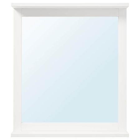Зеркало с полкой, белый 56x64 см IKEA SILVERÅN СИЛВЕРОН 103.690.64