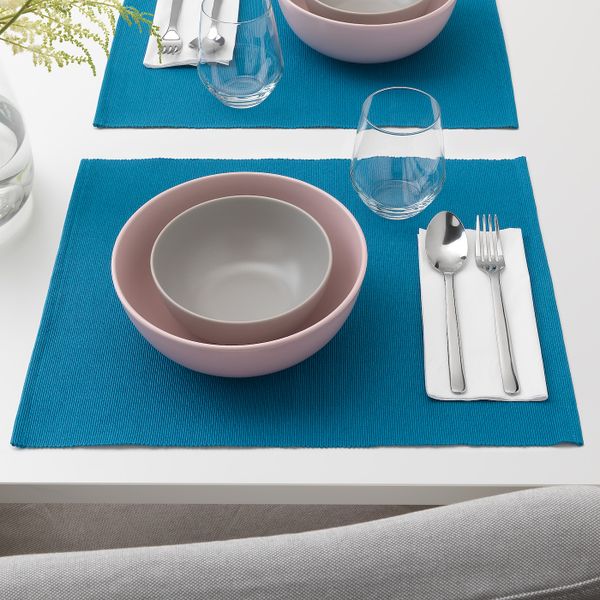 Салфетка под приборы, темная бирюза 35x45 см IKEA UTBYTT УТБЮТТ 004.635.90 - фото 2