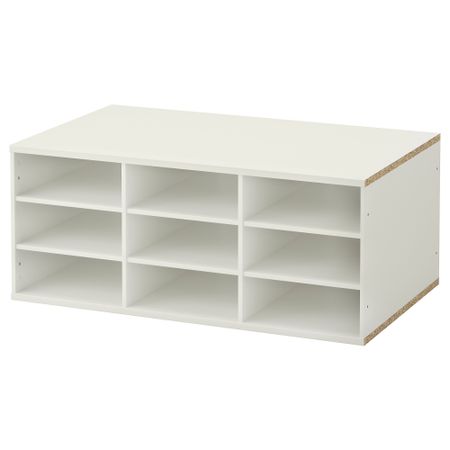 Секция полок КОМПЛИМЕНТ, белый