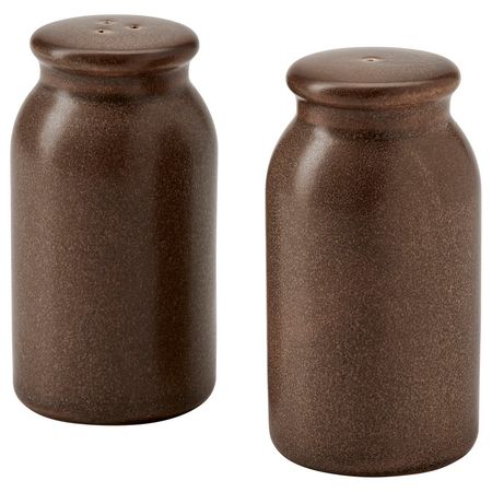BRUGDHAJ Солонка/перечница, 2 штуки - коричневый 9 см