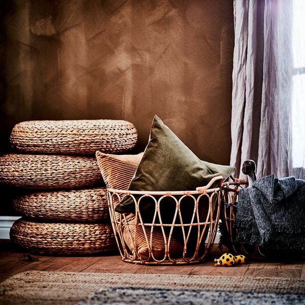 Пуф-табурет, волокно банана IKEA ALSEDA АЛЬСЕДА 603.883.24 - фото 2