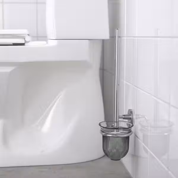 BROFJÄRDEN Щетка для унитаза - под хром - схема-чертеж с размерами