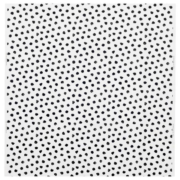 Ткань, белый, черный 150 см IKEA SKÄGGÖRT СКЭГГОРТ 404.206.69 - фото 1