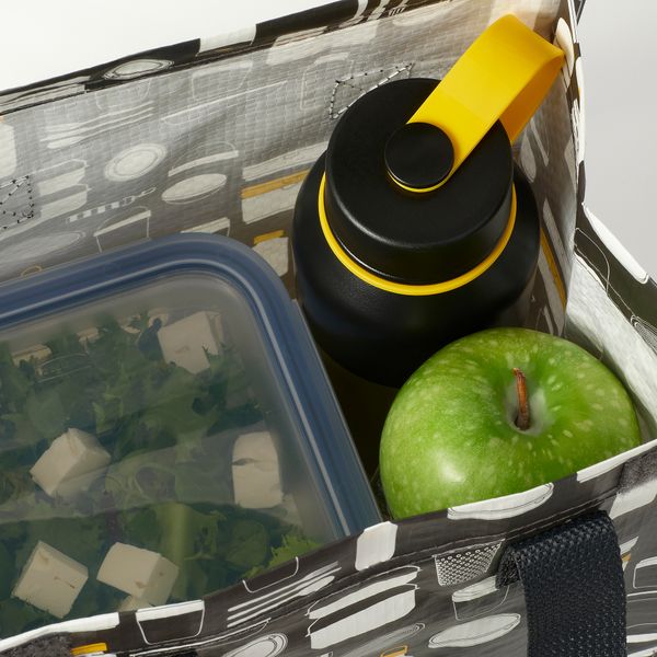 Термос, нержавеющая сталь, черный, 0.5 л IKEA HETLEVRAD 104.973.25 - фото 6