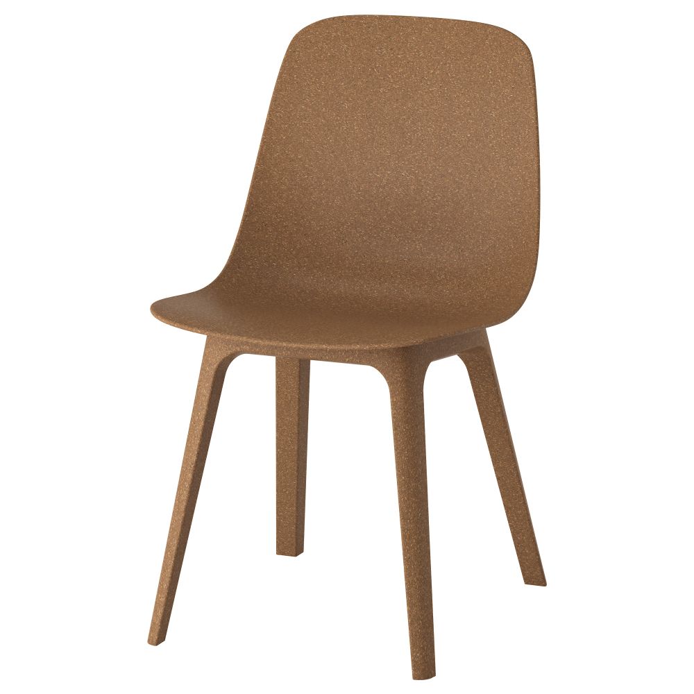 Стул ОДГЕР, коричневый - фото 1