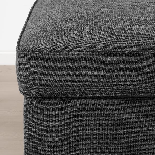 Табурет для ног с ящик для/хрн, Hillared антрацит IKEA KIVIK 094.845.93 - фото 8