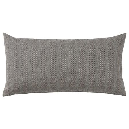 Подушка, черный-естественный 30x58 см IKEA SAGALOVISA САГАЛОВИЗА 404.747.23
