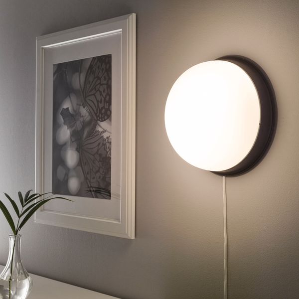 Люстра/бра, черный 25 см IKEA SKURUP СКУРУП 003.636.99 - фото 3