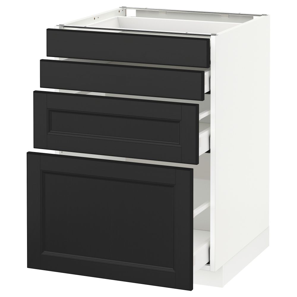 IKEA, вид спереди - схема-чертеж с размерами