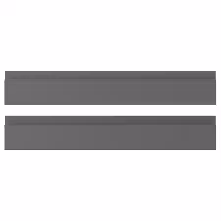 VOXTORP Фронтальная панель ящика - темно-серый 60x10 см