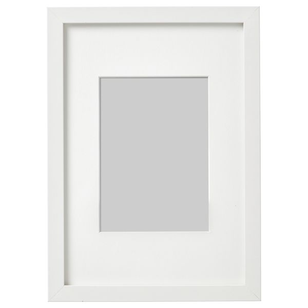 Рама, 21x30 см, белый IKEA RIBBA РИББА 003.783.99 - фото 1