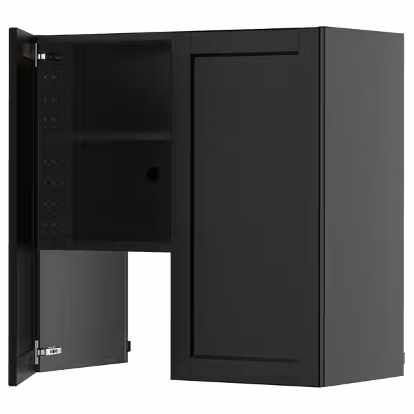 METOD Навесной шкаф д/вытяжки/полка/дверь - фото 1