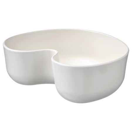 Сервировочная миска, 28x24 см, белый IKEA ÖMSESIDIG 305.461.03