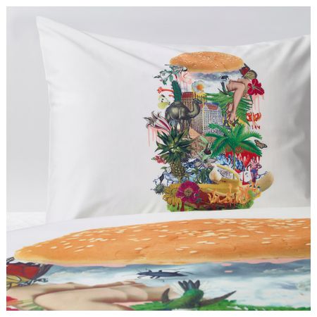 Пододеяльник и 1 наволочка СТУНСИГ, бургер (150x200/50x70 см)