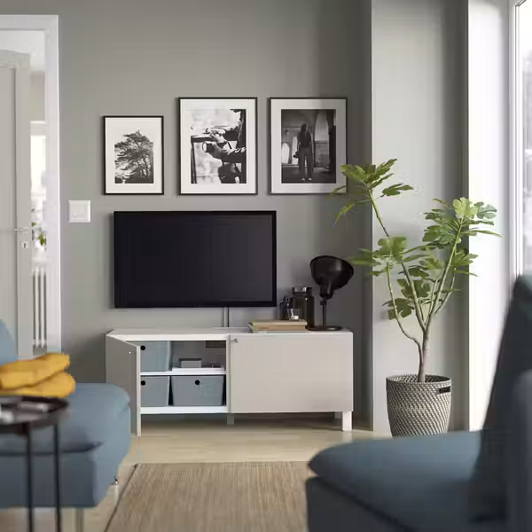 BESTÅ Тумба под ТВ, с дверцами - фото 2