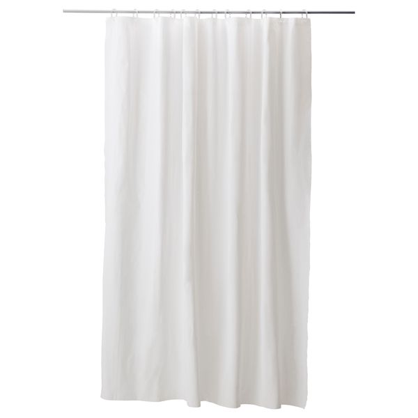 Штора для ванной ЭГГЕГРУНД, белый (180x200 см) - фото 1
