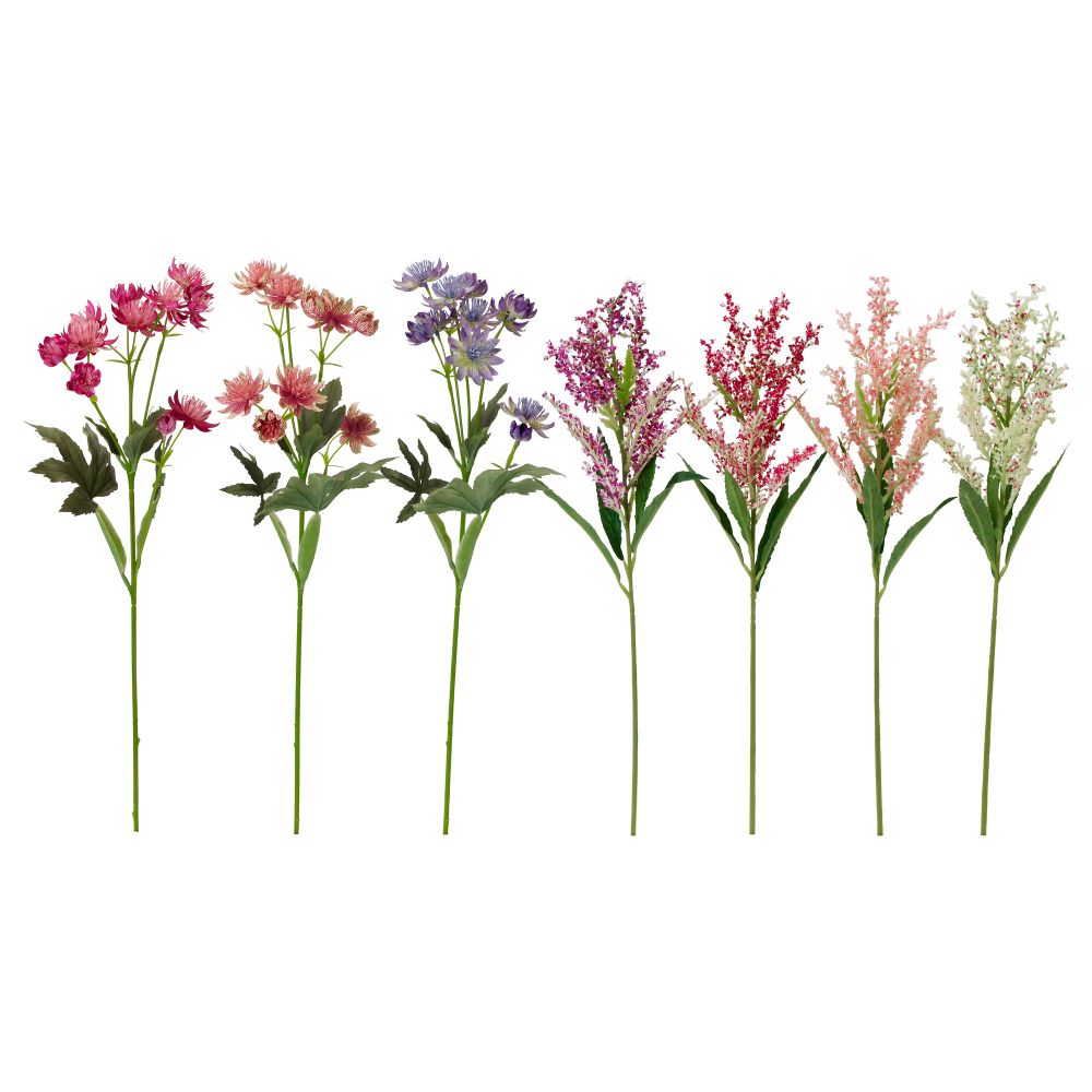 Цветок искусственный СМИККА, различные растения (47 см) - фото 1