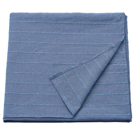 Покрывало, синий 230x250 см IKEA SKÄRMLILJA ШЭРМЛИЛЬЯ 904.476.52