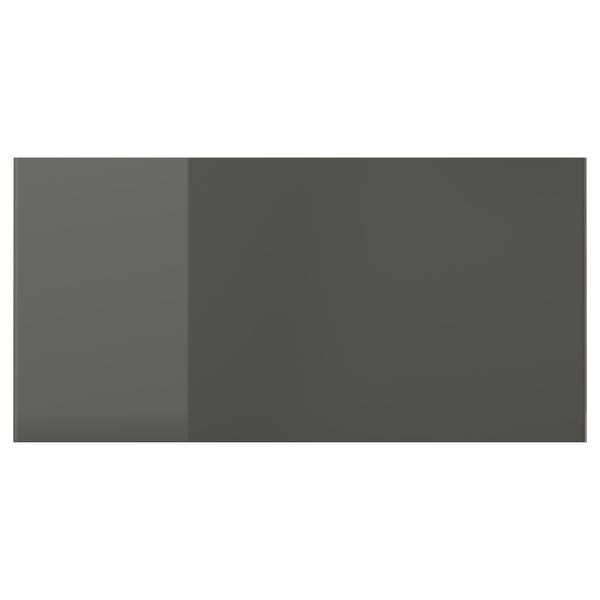 Фронтальная панель ящика РИНГУЛЬТ, глянцевый серый - фото 1