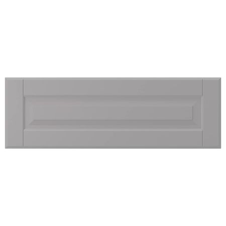 Фронтальная панель ящика, серый 60x20 см IKEA BODBYN БУДБИН 003.670.51