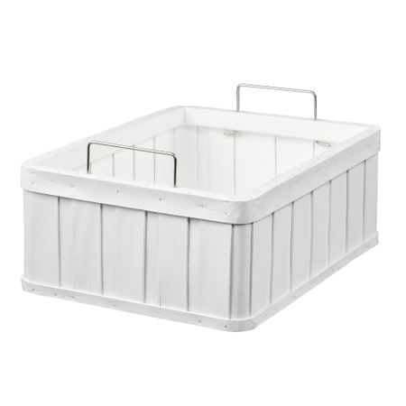 Корзина БРАНКИС, белый (36x27x13 см)