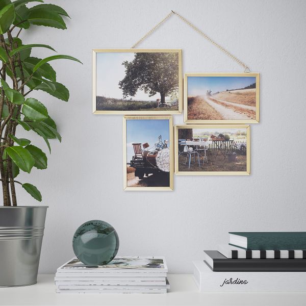 Рама для коллажа на 4 фото IKEA ВЕССИГЕ 203.825.88 - фото 3