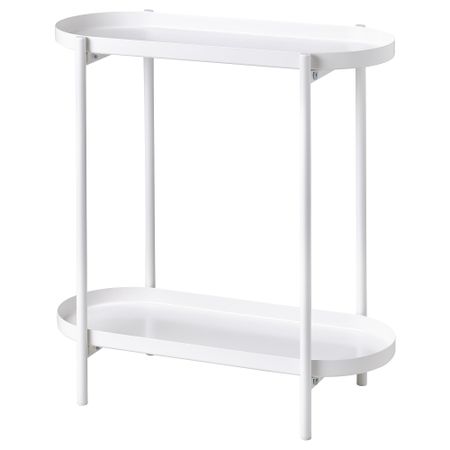 Пьедестал для цветов, 56 см, для дома, улицы белый IKEA OLIVBLAD ОЛИВБЛАД 405.359.72