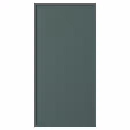 ASPUDDEN Дверь - темный серо-зеленый 40x80 см