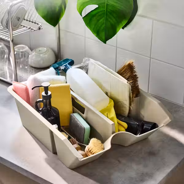 SORTERA Вставка с отделениями - бежевый 38x45x14 см - фото 9