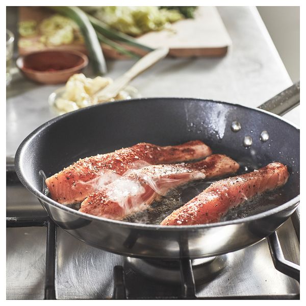 Сковорода, 24 см, нержавеющая сталь, антипригарное покрытие IKEA IKEA 365 + HJÄLTE ИКЕА 365 + ЙЭЛТЕ 504.842.41 - фото 10