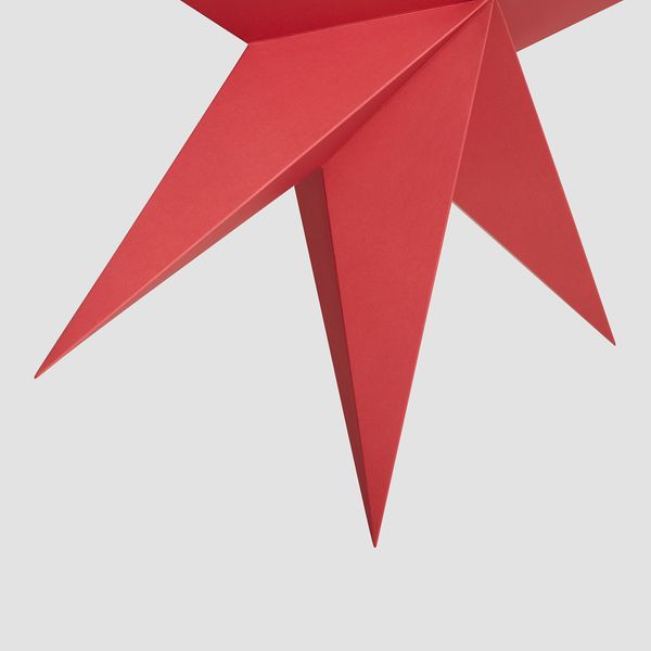 Абажур, 70 см, красный IKEA STRÅLA СТРОЛА 205.630.32 - фото 3