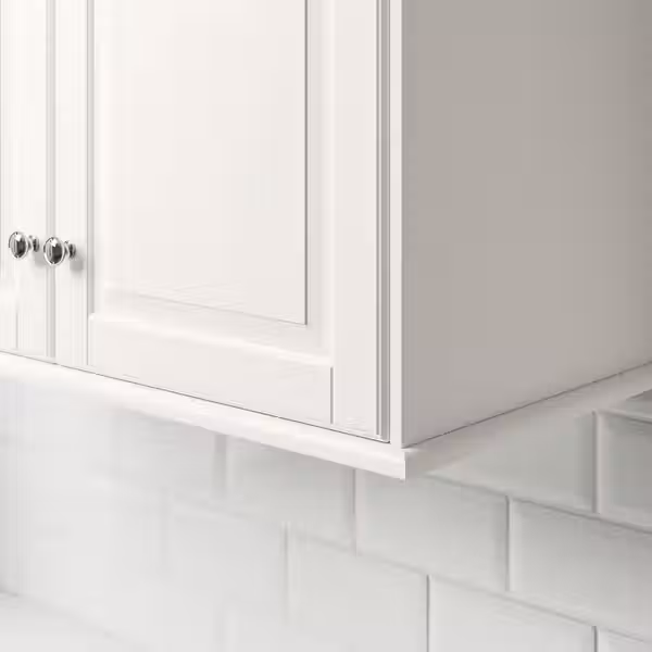 FÖRBÄTTRA Карниз декоративный закругленный - белый с оттенком 221 см - фото 4