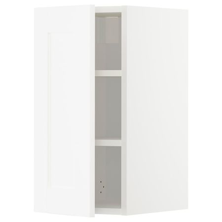Навесной шкаф с полками, белый/Сэведаль белый 30x60 см IKEA METOD МЕТОД 394.450.05