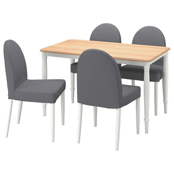 Стол и 4 стула, 130x80 cm IKEA DANDERYD ДАНДЭРЮД, DANDERYD ДАНДЭРЮД 894.839.43 - фото 1