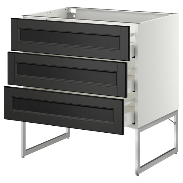 IKEA, вид спереди - схема-чертеж с размерами