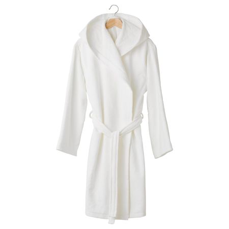 Халат купальный, белый S/M IKEA KRUSÅN КРУСОН 003.610.54